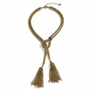 Vintage 1970 Mesh With Loop Necklace